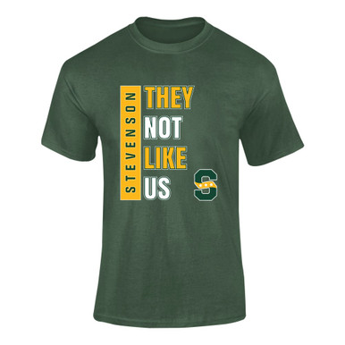 Stevenson Patriots S Script They Not Like Us #1 Men's Premium SS T-Shirt