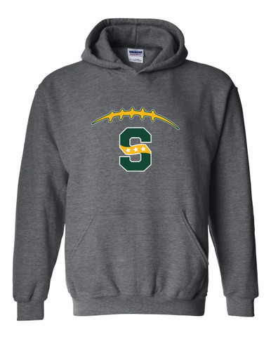 Stevenson Patriots S Script Football #2 Men's Hoodie