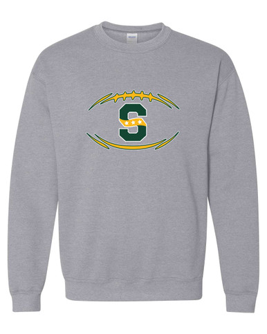 Stevenson Patriots S Script Football #3 Men's Sweatshirt