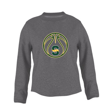 Stevenson Patriots S Script Basketball #2 Women's Sweatshirt