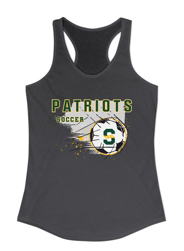 Stevenson Patriots S Script Soccer #2 Women's Tank Top