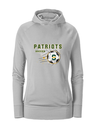 Stevenson Patriots S Script Soccer #2 Women's Hoodie