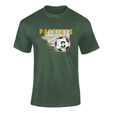 Stevenson Patriots S Script Soccer #2 Men's SS T-Shirt