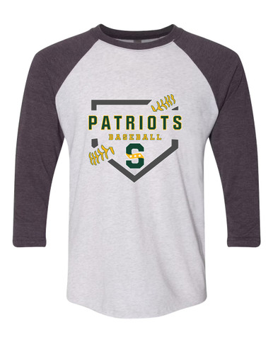 Stevenson Patriots S Script Baseball #2 Men's Baseball T-Shirt