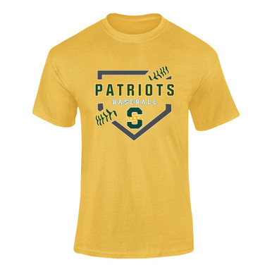 Stevenson Patriots S Script Baseball #2 Men's SS T-Shirt