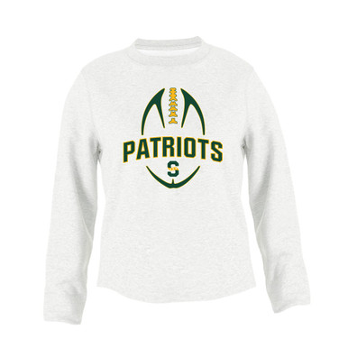 Stevenson Patriots S Script Football #5 Men's Sweatshirt