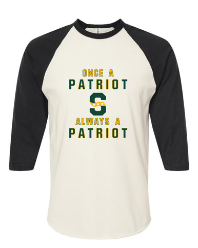 Stevenson Patriots S Script Once A Women's Baseball T-Shirt