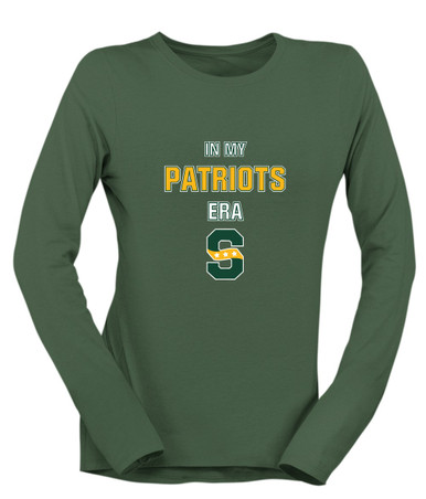 Stevenson Patriots S Script Era #1 Women's Premium LS T-Shirt
