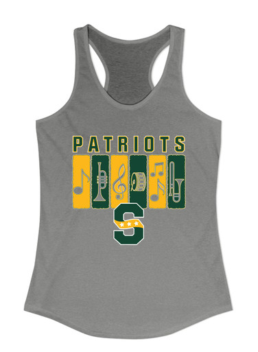 Stevenson Patriots S Script Band # 2 Women's Tank Top