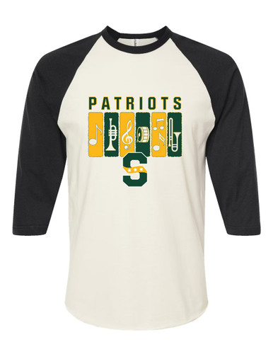 Stevenson Patriots S Script Band # 2 Men's Baseball T-Shirt