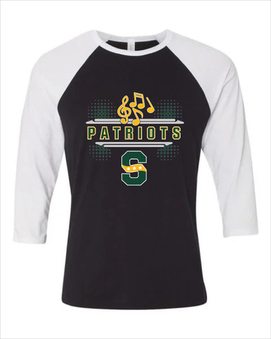 Stevenson Patriots S Script Band # 3 Women's Baseball T-Shirt