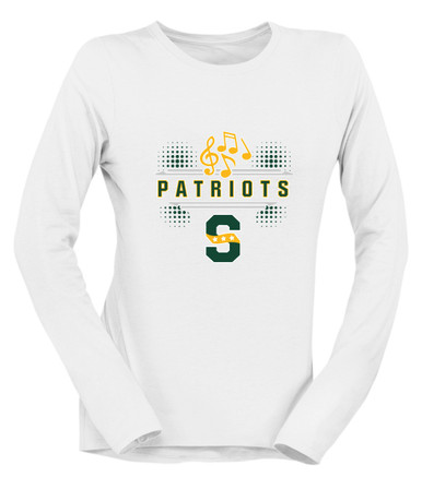 Stevenson Patriots S Script Band # 3 Women's Premium LS T-Shirt