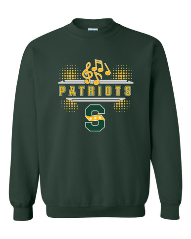 Stevenson Patriots S Script Band # 3 Men's Sweatshirt