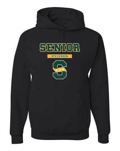 Stevenson Patriots S Script Senior #2 Men's Premium Hoodie