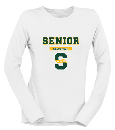 Stevenson Patriots S Script Senior #2 Women's LS T-Shirt