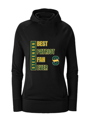 Stevenson Patriots S Script Best Patriot Fan Women's Hoodie