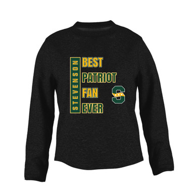 Stevenson Patriots S Script Best Patriot Fan Women's Sweatshirt