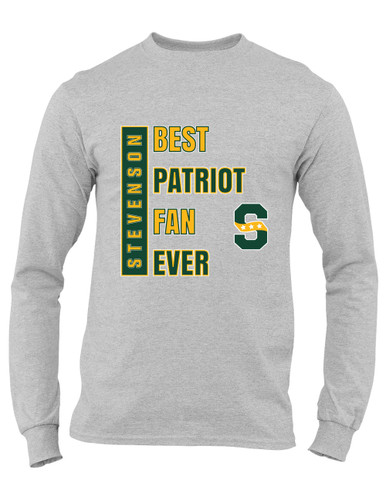 Stevenson Patriots S Script Best Patriot Fan Men's Premium LS T-Shirt