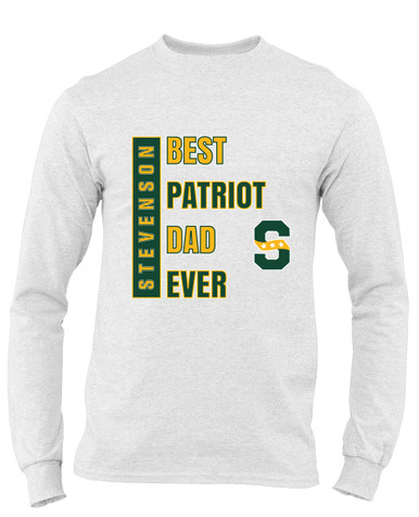 Stevenson Patriots S Script Best Patriot Dad Men's Premium LS T-Shirt
