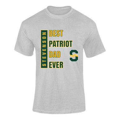 Stevenson Patriots S Script Best Patriot Dad Men's Premium SS T-Shirt