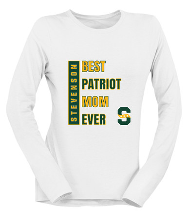 Stevenson Patriots S Script Best Patriot Mom Women's Premium LS T-Shirt