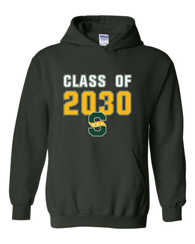 Stevenson Patriots S Script Class of 2030 Men's Hoodie