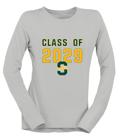 Stevenson Patriots S Script Class of 2029 Women's Premium LS T-Shirt