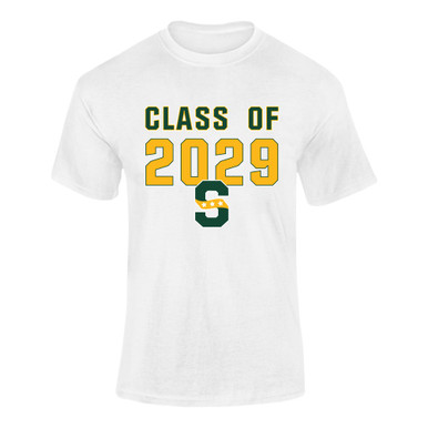 Stevenson Patriots S Script Class of 2029 Men's Premium SS T-Shirt