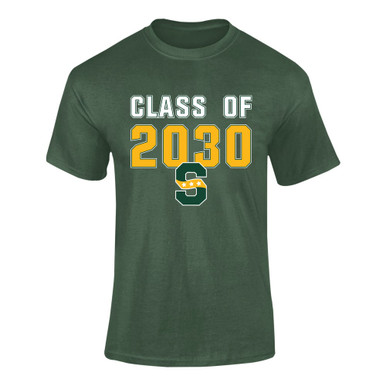 Stevenson Patriots S Script Class of 2030 Men's Premium SS T-Shirt