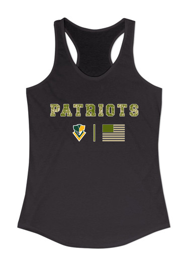 Stevenson Patriots Camo Flag Women's Tank Top