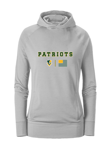 Stevenson Patriots Team Colors Flag Women's Hoodie