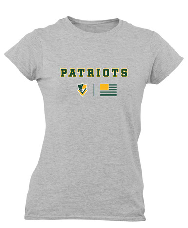 Stevenson Patriots Team Colors Flag Women's SS T-Shirt