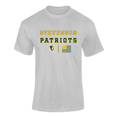 Stevenson Patriots Spirit Flag Men's SS T-Shirt