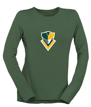 Stevenson Patriots Mascot #1 Women's LS T-Shirt