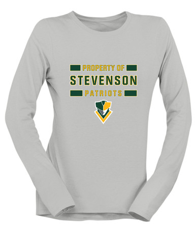 Stevenson Patriots Property Of Women's Premium LS T-Shirt