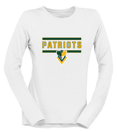 Stevenson Patriots Mascot #5 Women's LS T-Shirt