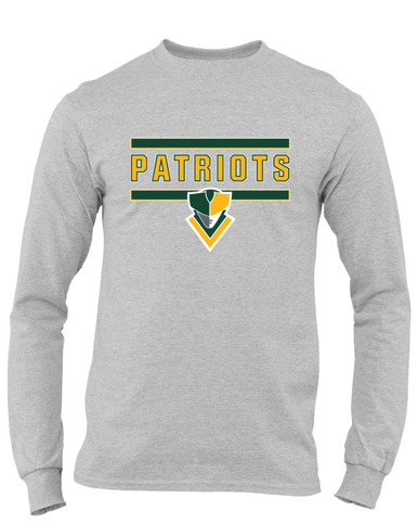 Stevenson Patriots Mascot #5 Men's LS T-Shirt