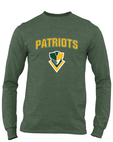 Stevenson Patriots Mascot #6 Men's Premium LS T-Shirt