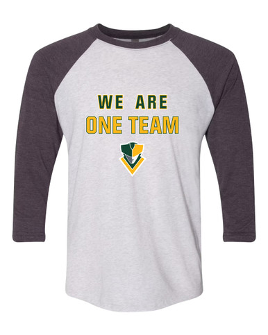 Stevenson Patriots We Are One Team Women's Baseball T-Shirt