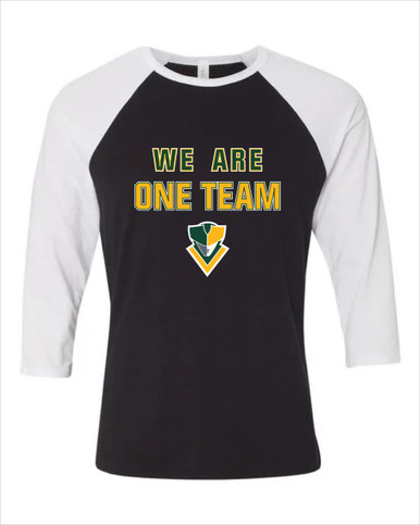 Stevenson Patriots We Are One Team Men's Baseball T-Shirt