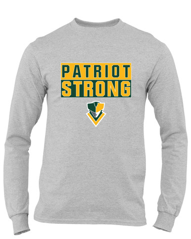 Stevenson Patriots Strong #1 Men's LS T-Shirt