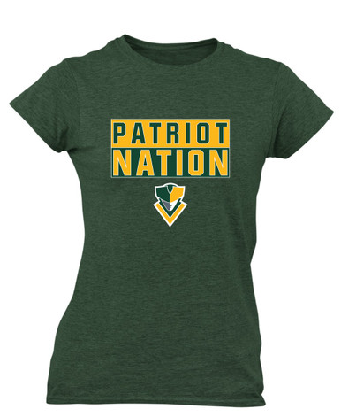 Stevenson Patriots Nation #1 Women's Premium SS T-Shirt