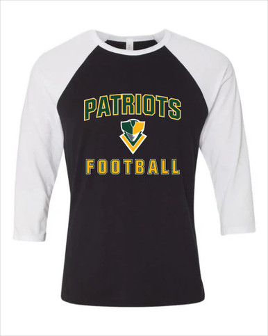 Stevenson Patriots Football #1 Men's Baseball T-Shirt