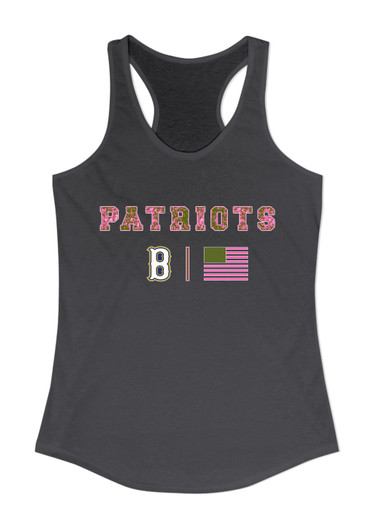 Birmingham Patriots Pink Camo Flag Women's Tank Top