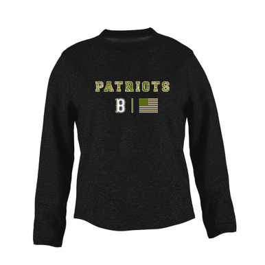 Birmingham Patriots Camo Flag Women's Sweatshirt