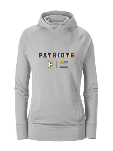 Birmingham Patriots Team Colors Flag Women's Hoodie