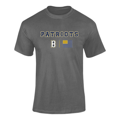 Birmingham Patriots Team Colors Flag Men's SS T-Shirt