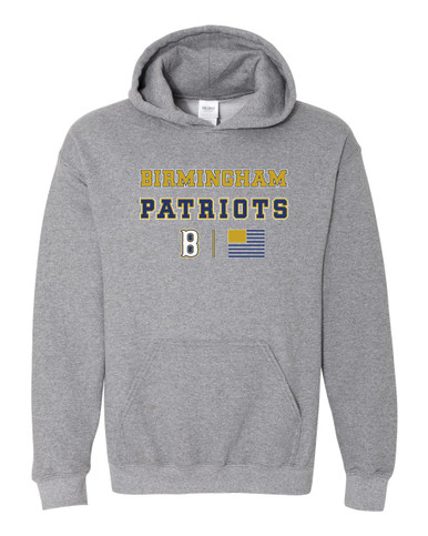 Birmingham Patriots Spirit Flag Men's Hoodie