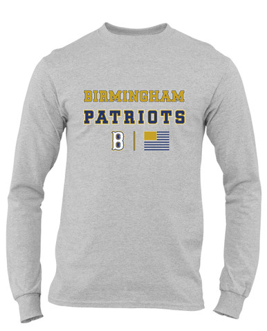 Birmingham Patriots Spirit Flag Men's Premium LS T-Shirt