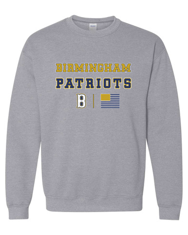Birmingham Patriots Spirit Flag Men's Sweatshirt